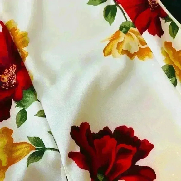 Unbranded Vintage Red Yellow Dress - Picture 3 of 8